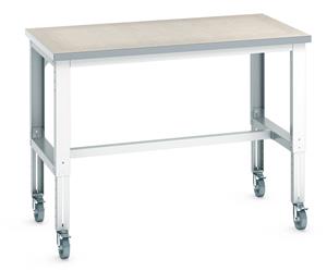 Bott cubio mobile 1500x900 Height adjustable Lino Top Mobile Frame Benches Engineers Industrial Production 35/41004142 Bott cubio mobile 1500x900 Height adjustable Lino Top.jpg